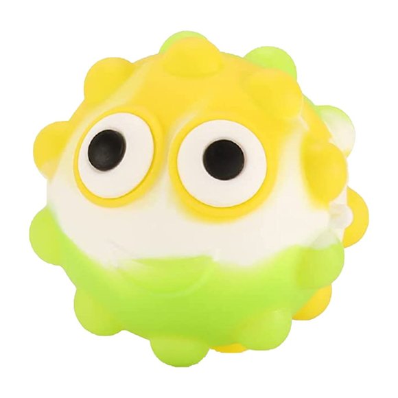 4 Piece of Squeeze Eyes Pop It Easter Toys Assorted - Picture 3 of 7